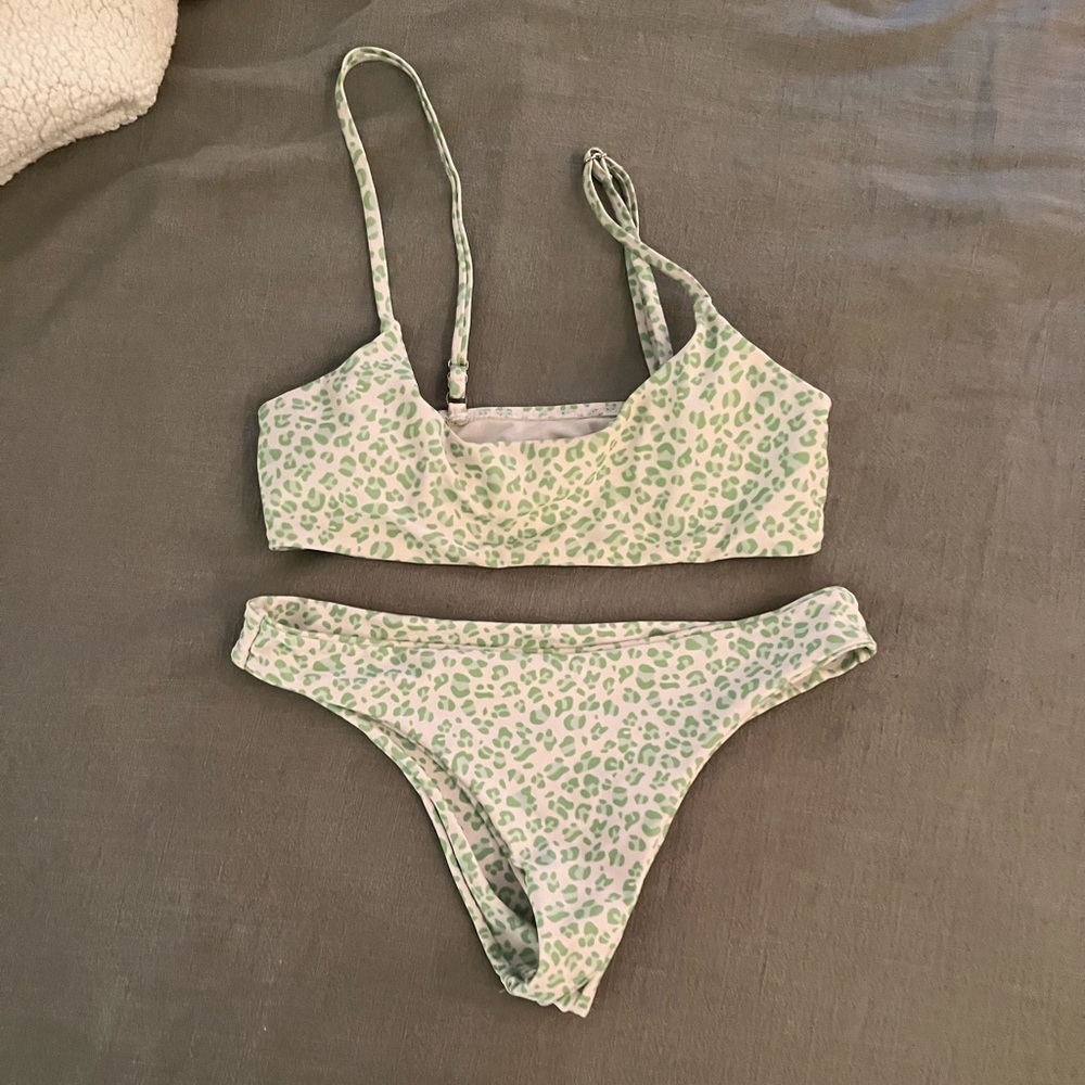 Cheetah print bikini